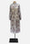 1970s Evans Floral Pleated Two-Piece Dress and Jacket