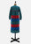 1980s Colourblock Wool Knit Sweater Dress
