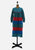 1980s Colourblock Wool Knit Sweater Dress