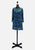 Rhona Roy Psychedelic Floral Funnel Collar 1960 Dress
