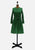Adam Marr Emerald 1970s Belted Pocket Shift Dress