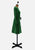 Adam Marr Emerald 1970s Belted Pocket Shift Dress