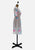 White Floral Ruffle Vintage Dress