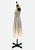 Leon Brook Models Ivory 1970s Cape Dress