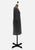 Eastex Charcoal 1960s Wool Beaded Shift Dress