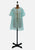 Iris Aqua 1960s Ruffled Lace Peignoir