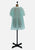 Iris Aqua 1960s Ruffled Lace Peignoir
