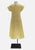 Littlewoods Pale Lemon Textured Midi Dress