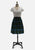 1960s Scott Adie Ltd Tartan Pleated Wrap Kilt Skirt