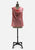 Berkhan Pink Jacquard Cowl Neck Vintage Blouse