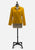 1980s Kevin Berkahn Daffodil Corduroy Fitted Jacket
