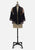 1970s Colourblock Wool Knit Shawl Collar Cardigan