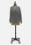 Grey Vintage Openwork Knit Cardigan 'VIP'