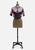 Incredible Navy Silk Floral Sequin & Bead Cropped Evening Jacket 'VIP'