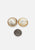 Vintage Clothing - Almost Pearl Clip Ons Earrings 'VIP' - Painted Bird Vintage Boutique & The Aviary - Earrings