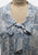 Vintage Clothing - Softly Softly Blue Dress 'VIP' - Painted Bird Vintage Boutique & The Aviary - Dresses