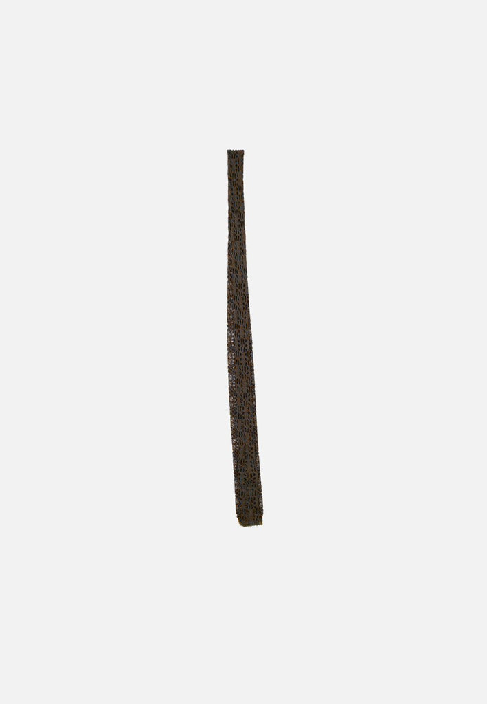 Blue Bronze Tootal Open Weave Tie 'VIP'