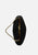 Black Beaded Round Handbag