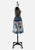 Vintage Clothing - Migratory Blue Skirt 'VIP' ND - Painted Bird Vintage Boutique & The Aviary - Skirt
