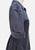 Sarah Grey Blue 1970s Knit Top and Flare Trouser Set