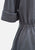 Sarah Grey Blue 1970s Knit Top and Flare Trouser Set