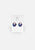 Moe Moe Earring - Navy Pink Stud