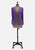 Bruce Berry Purple Crepe Belted Jacket 'VIP'