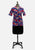 Canterbury New Zealand 1970s Bold Geometric Block Print Short Sleeve Blouse 'VIP'