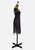 New Leaf California by Samir 1970s Purple Lurex Crochet-Waist Disco Dress 'VIP'