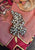 Vintage Clothing - Diamante Leaf Brooch - Painted Bird Vintage Boutique & The Aviary - Brooch