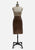 Caramel Leather Skirt
