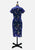 Vintage Clothing - Blue Elegance Chinoiseire 'VIP' ND - Painted Bird Vintage Boutique & The Aviary - Dresses