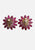 Vintage Clothing - Pink Stars In Your Eyes Clip On Earrings - Painted Bird Vintage Boutique & The Aviary - Earrings