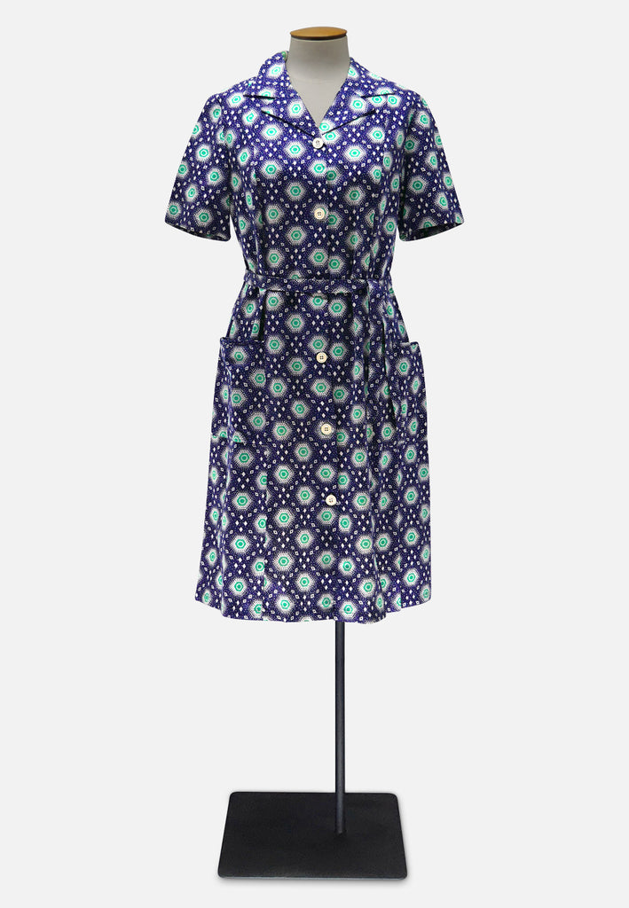 Vintage Clothing - BLUE 25 - Painted Bird Vintage Boutique & The Aviary - Dresses