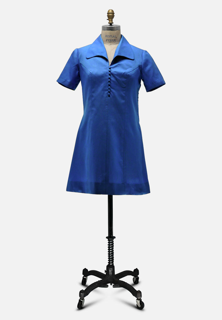 Vintage Clothing - BLUE 22 - Painted Bird Vintage Boutique & The Aviary - Dresses