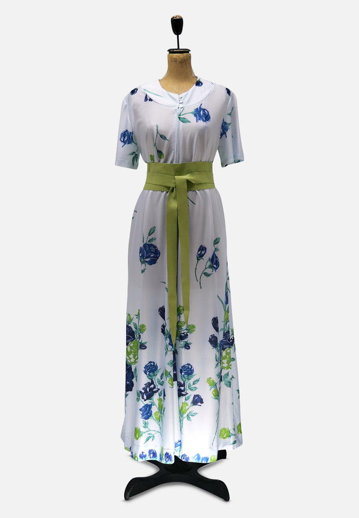 Vintage Clothing - BLUE 24 - Painted Bird Vintage Boutique & The Aviary - Dresses