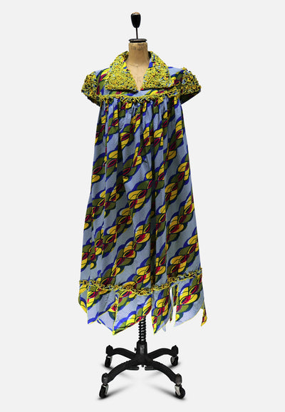 Vintage Clothing - BLUE 37 - Painted Bird Vintage Boutique & The Aviary - Dresses