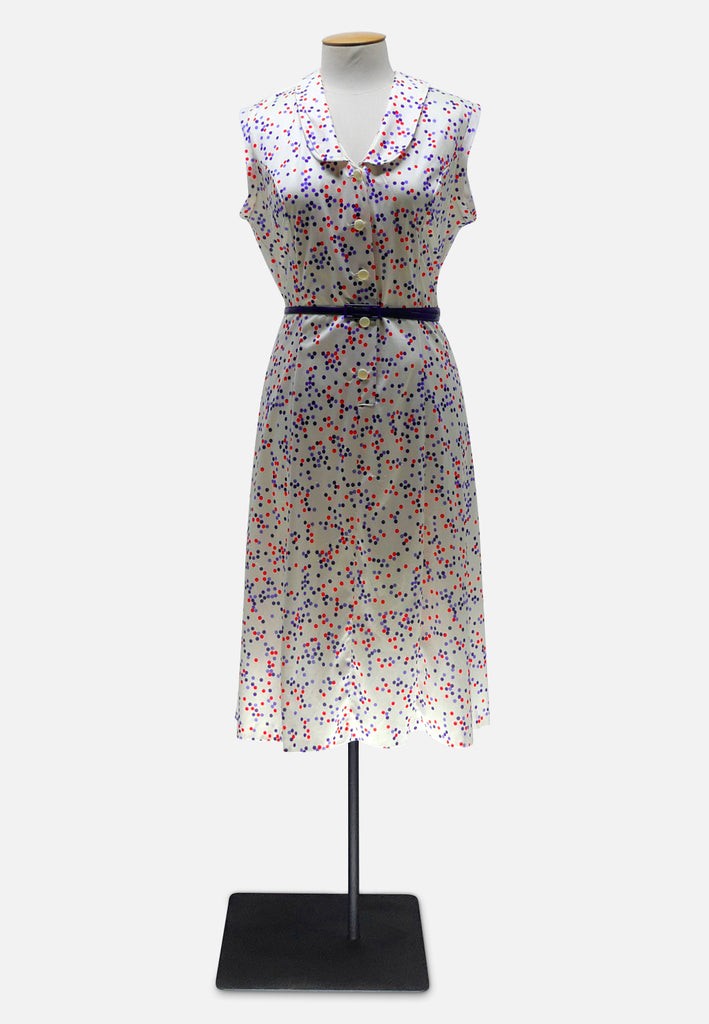 Vintage Clothing - BLUE 40 - Painted Bird Vintage Boutique & The Aviary - Dresses