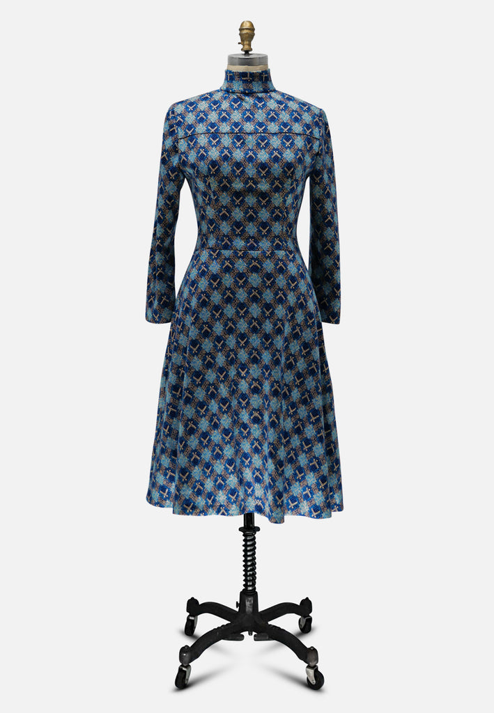 Vintage Clothing - BLUE 33 - Painted Bird Vintage Boutique & The Aviary - Dresses