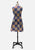 Vintage Clothing - French Checkerboard Dress ND - Painted Bird Vintage Boutique & The Aviary - Dresses