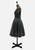 Metallic Thread Fit and Flare 1950s Party Dress