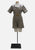 Grey Cotton Sailor Collar Playsuit with Anchor Embroidery 'VIP'