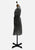 1970s Anne Armstrong Steel Grey Leather Trench Coat 'VIP'