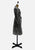 1970s Anne Armstrong Steel Grey Leather Trench Coat 'VIP'