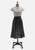 1970s Wyndham Wool Pleated Midi Skirt