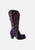 Made in Italy 1970s Patent and Faux Suede Knee-High Slouch Boots 'VIP'