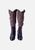Made in Italy 1970s Patent and Faux Suede Knee-High Slouch Boots 'VIP'