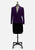 Jaeger London 1960s Royal Purple Wool Blazer Jacket 'VIP'
