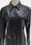 Holland & Holland 1970s Steel Grey Calfskin Leather Shirt Jacket 'VIP'