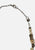Vintage Faux Crystal Beaded Floral Necklace 'VIP'